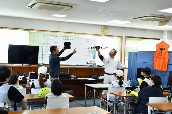 こどもドローン体験教室１