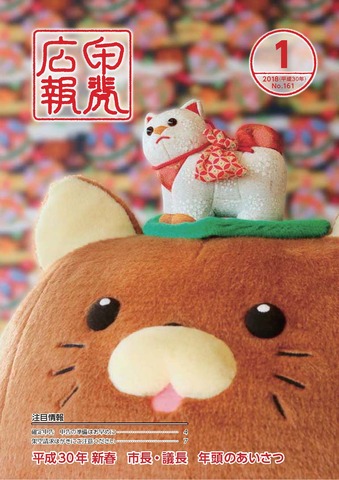 平成30年1月号(表紙)の写真