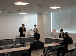 昇仙峡地域活性化推進協議会設立総会及び第1回総会での市長の写真