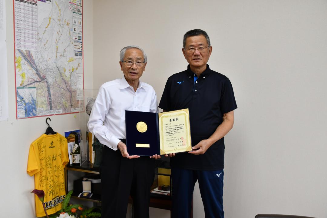 保坂市長と金丸会長