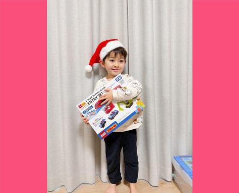 サンタさん来たよ