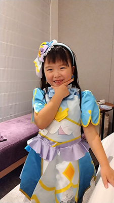 夢は・・・アイドルになる事ですって！夢叶うといいね！